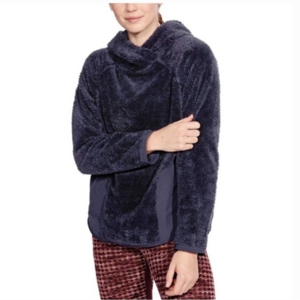 Nike Plush Sherpa Hoodie Purple